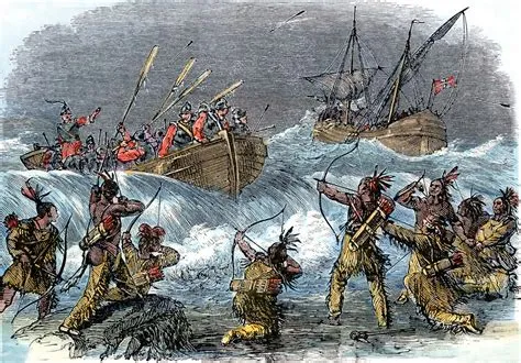  The Pequot War:  Intiimesien ja eurooppalaisten välinen konflikti Uuden-Englannin siirtomaissa