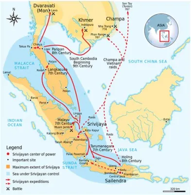 The Srivijayan Expansion: A Maritime Empire's Rise Through Strategic Alliances and Tributary Systems